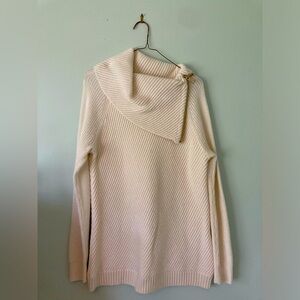 Talbots cream sweater